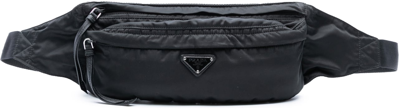 Prada Tessuto Belt Bag Zwart