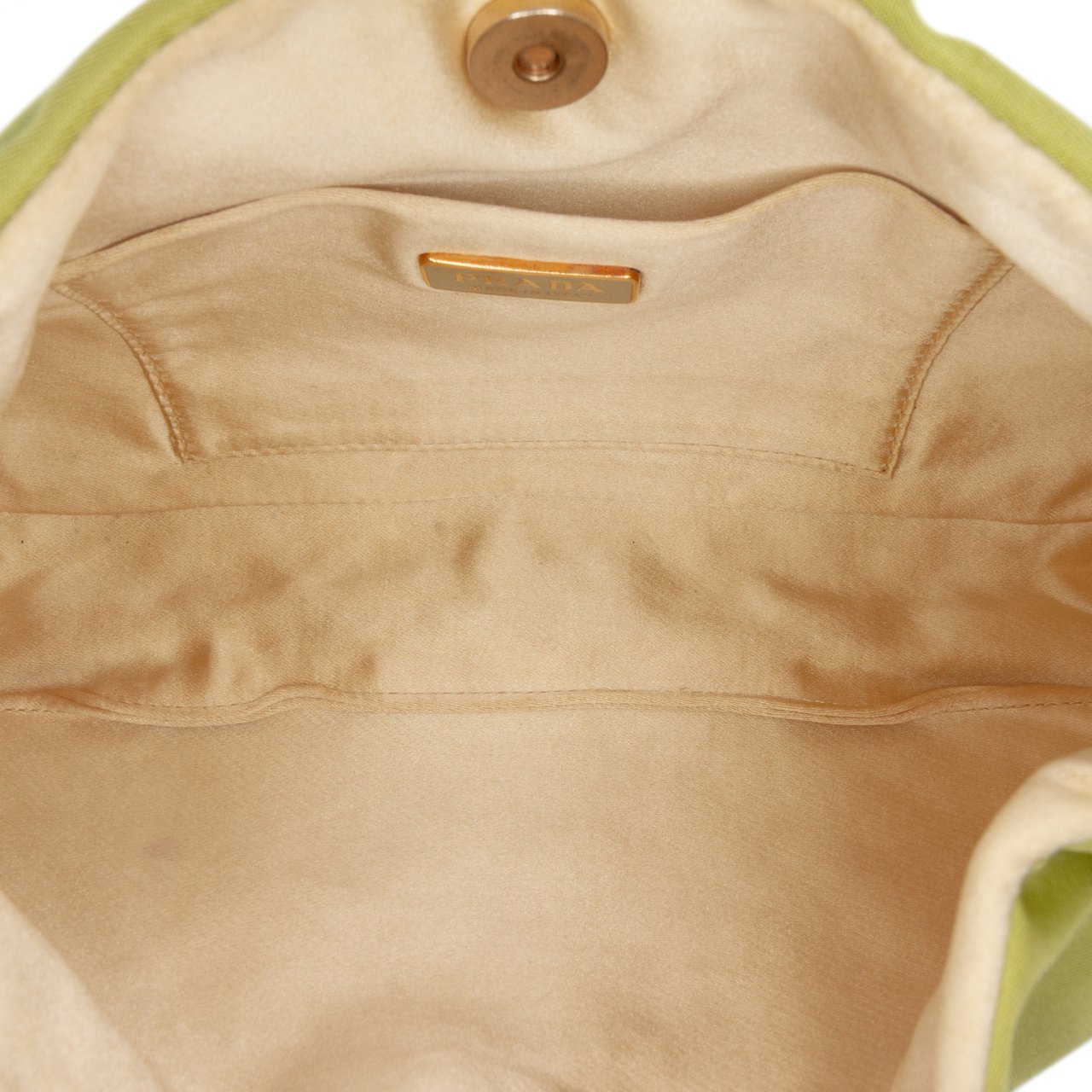 Prada Tessuto Chain Shoulder Bag Groen