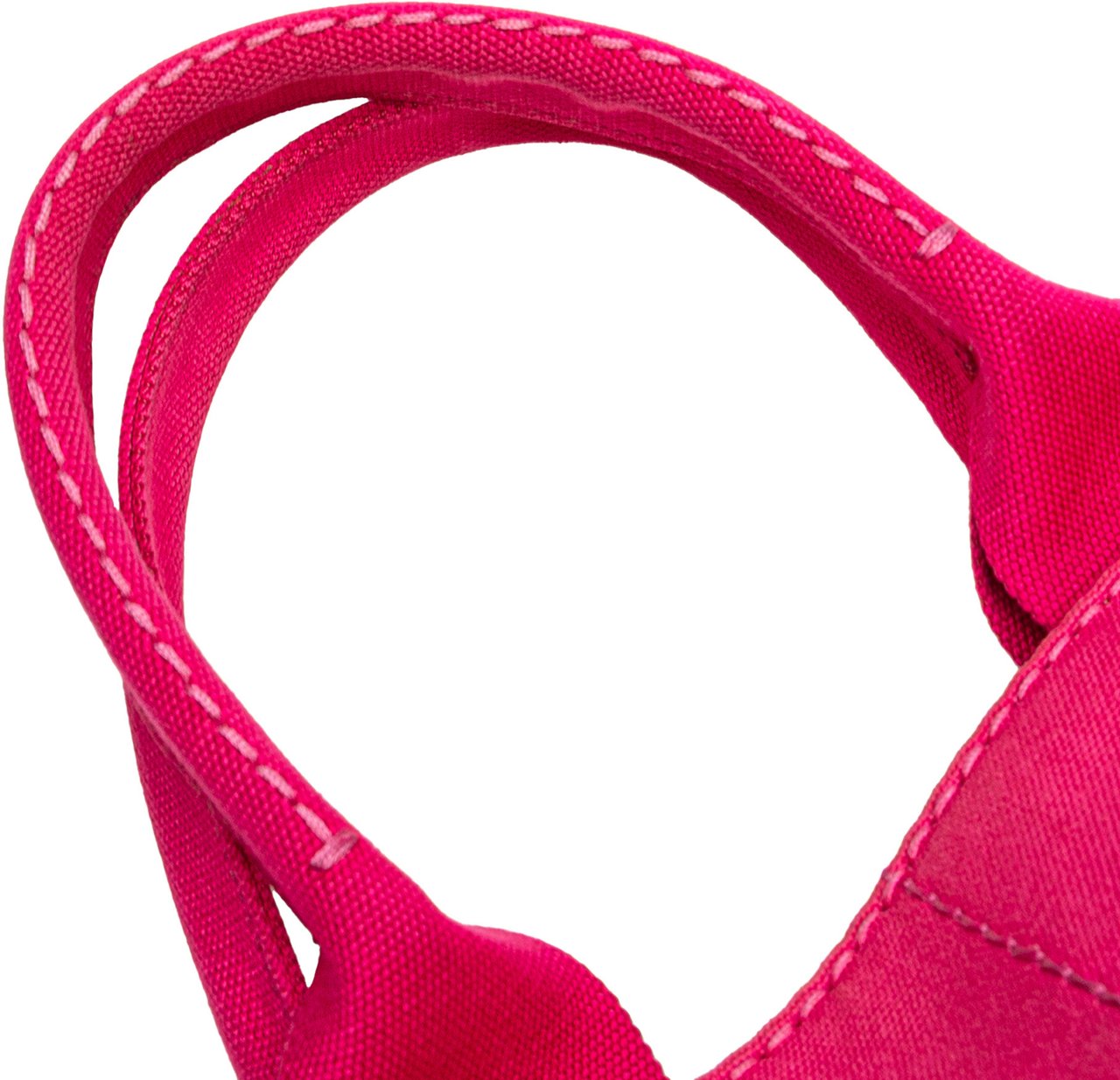 Prada Canvas Canapa Logo Satchel Roze