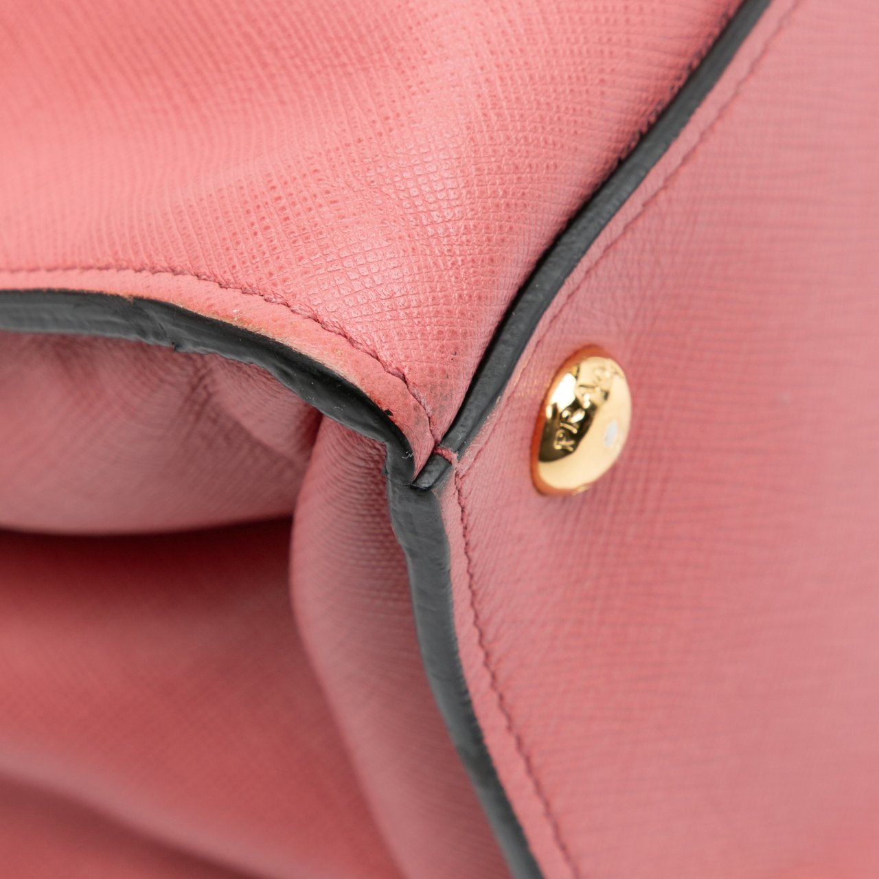 Prada Saffiano Soft Triple Pocket Tote Roze