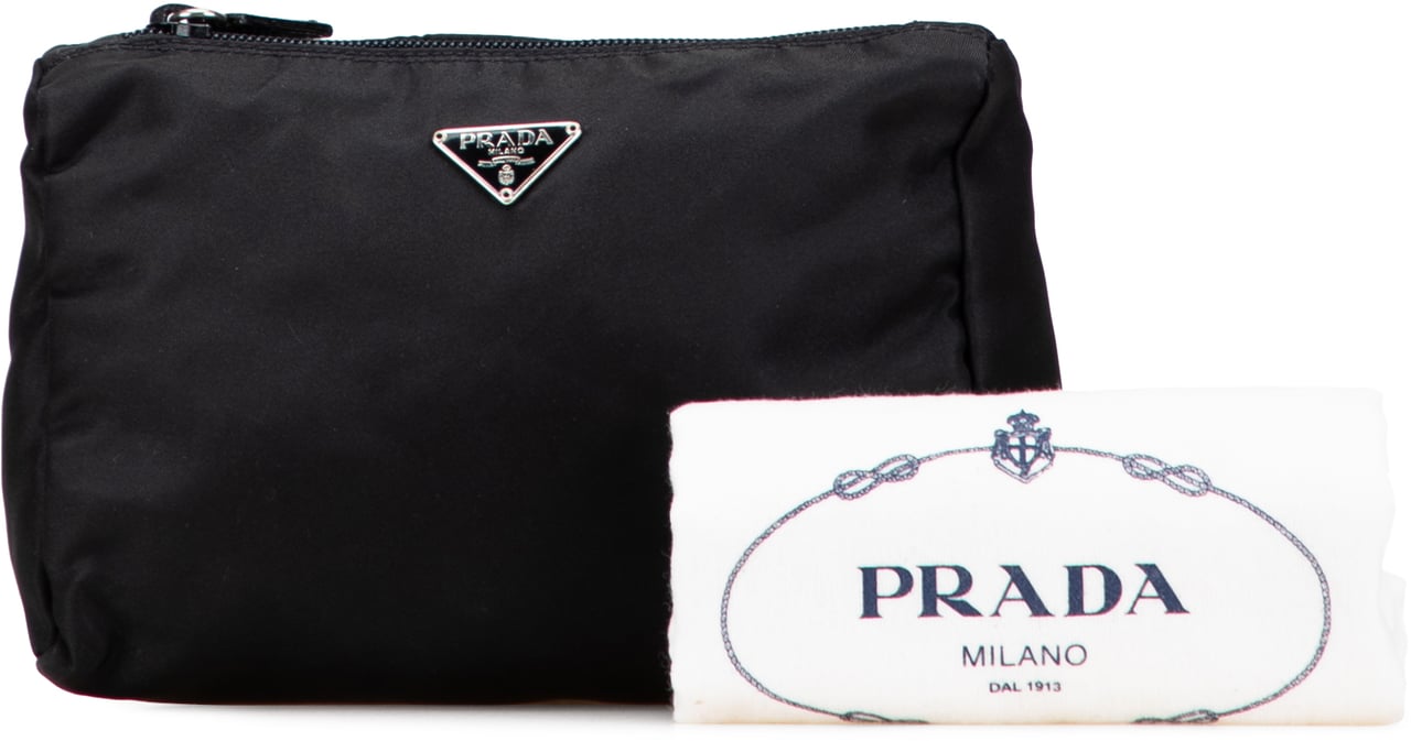 Prada Tessuto Pouch Zwart