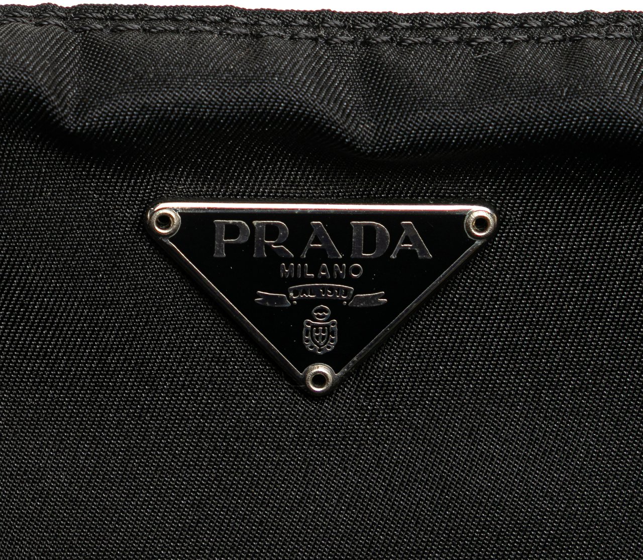 Prada Tessuto Pouch Zwart