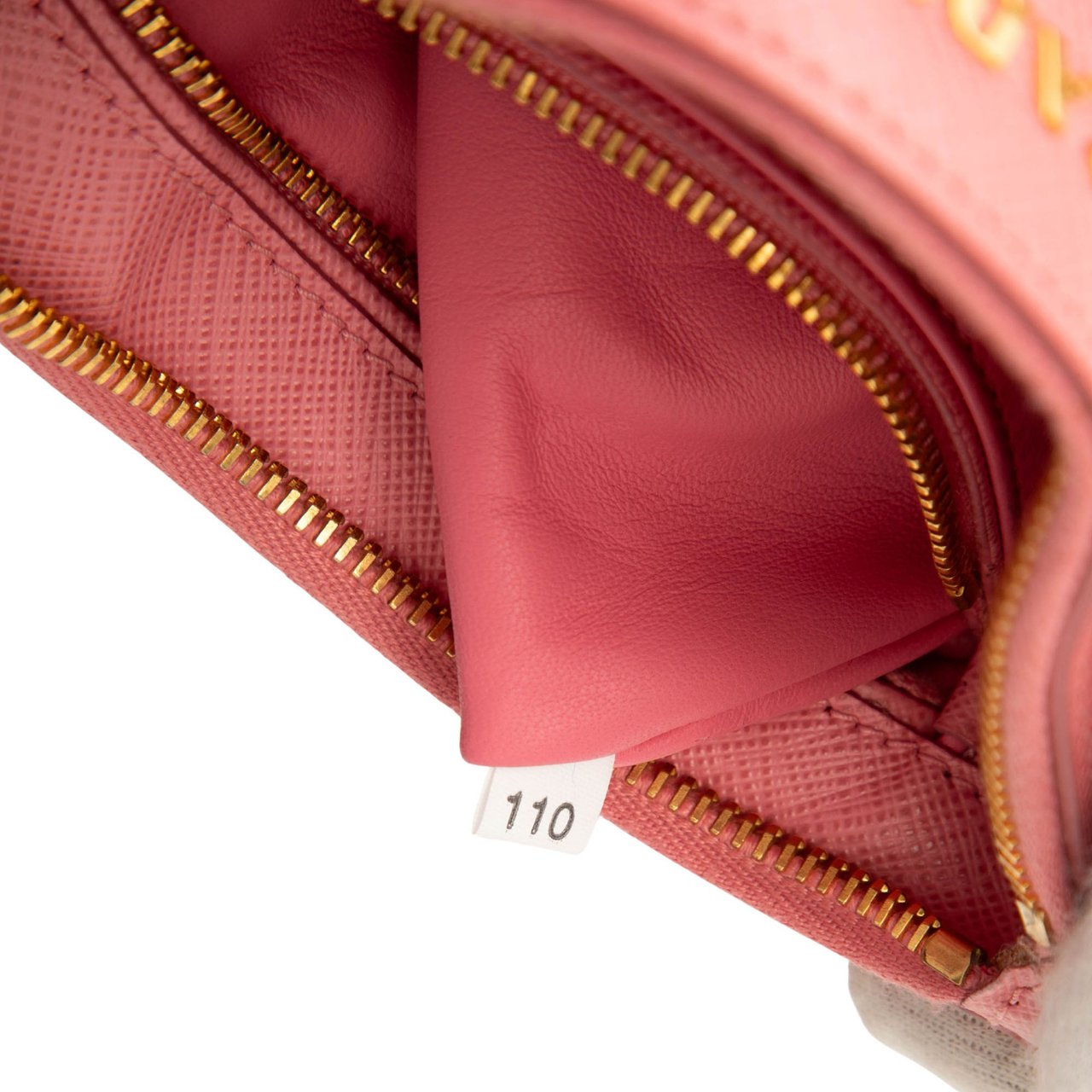 Prada Saffiano Lux Front Pocket Crossbody Roze