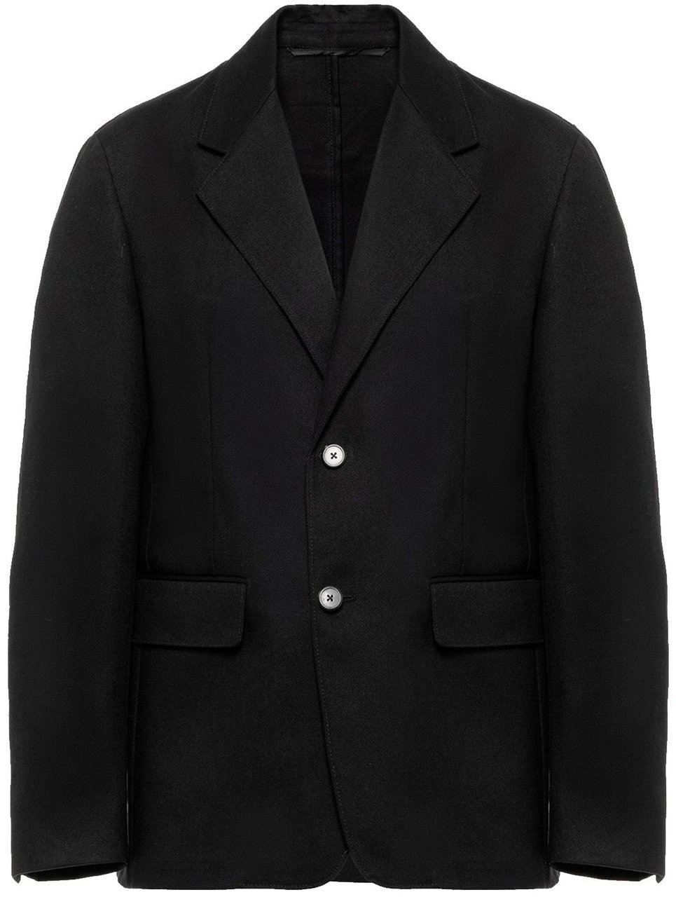 Prada Prada Cotton Jacket Zwart