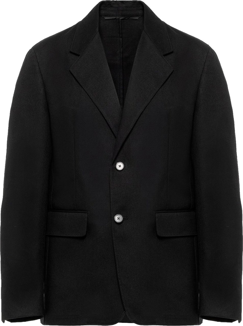 Prada Cotton Jacket Zwart