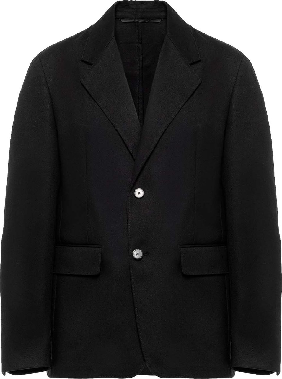Prada Cotton Jacket Zwart