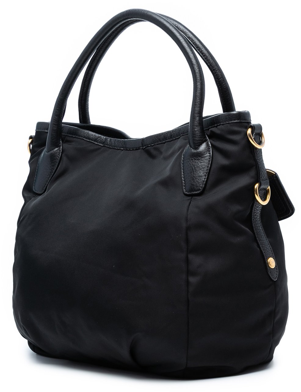 Prada Tessuto Satchel Zwart