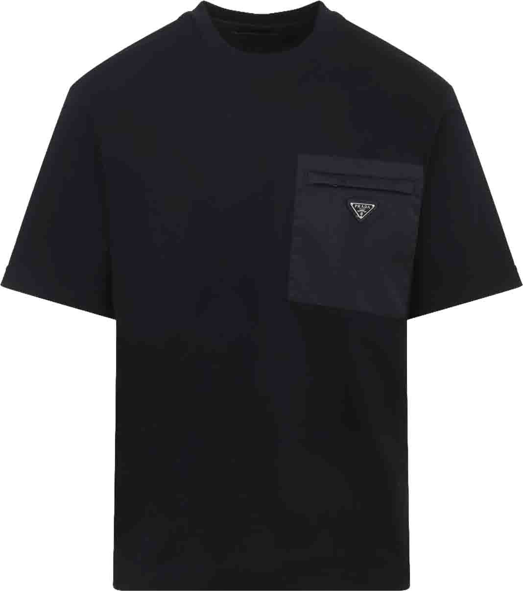 Prada Re-Nylon Jersey T-Shirt Divers