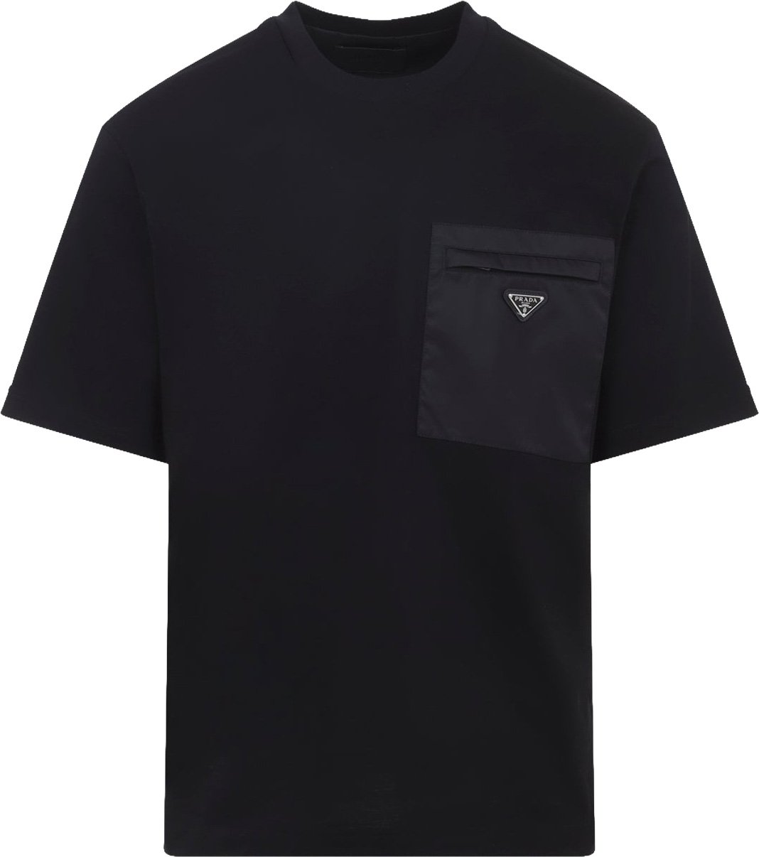 Prada Re-Nylon Jersey T-Shirt Divers