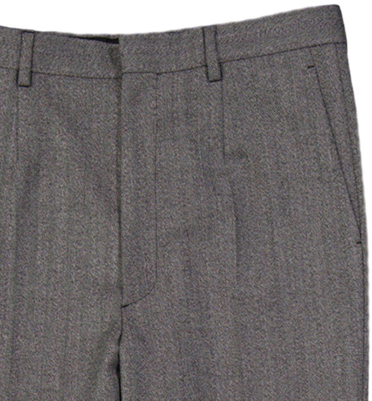 Prada Prada Wool Pants Grijs