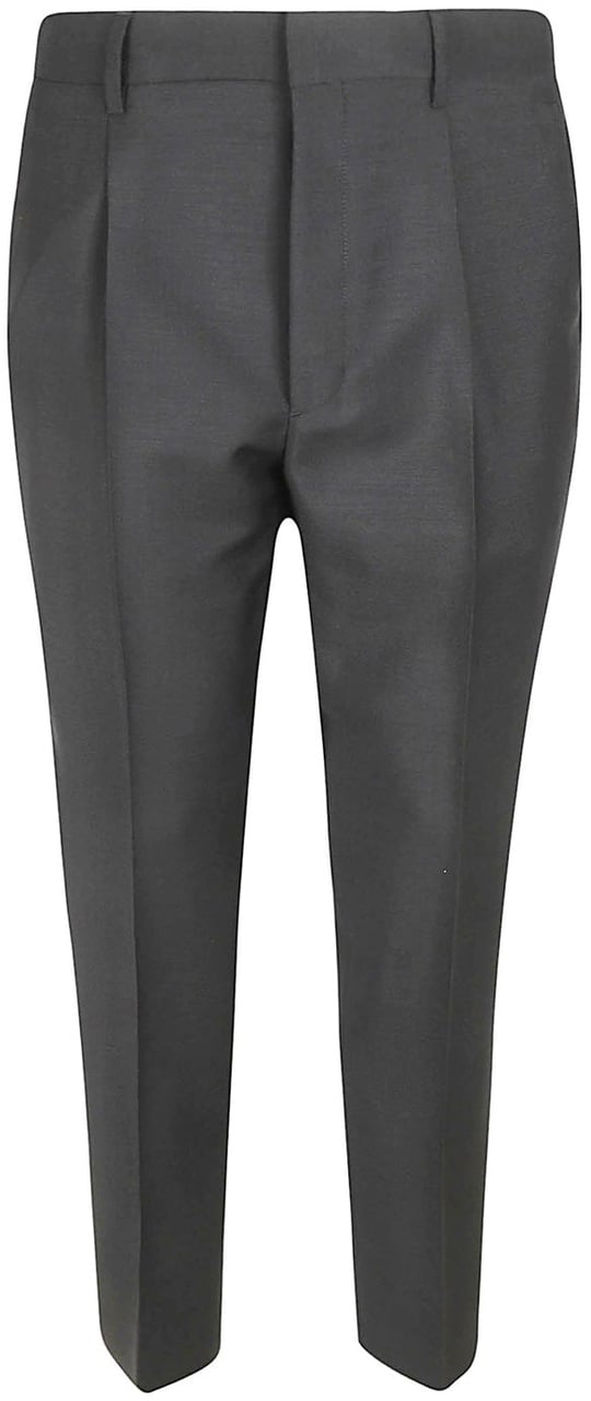 Prada Prada Classic Wool Trousers Grijs
