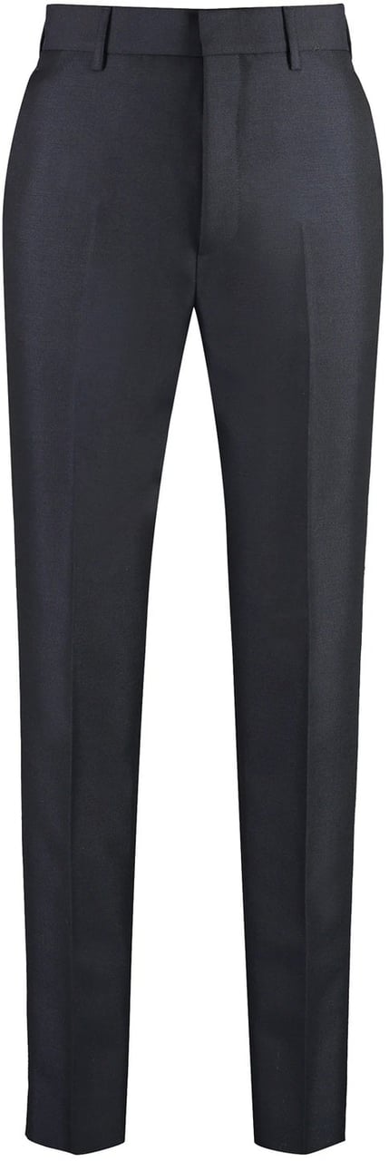 Prada Prada Wool Trousers Blauw