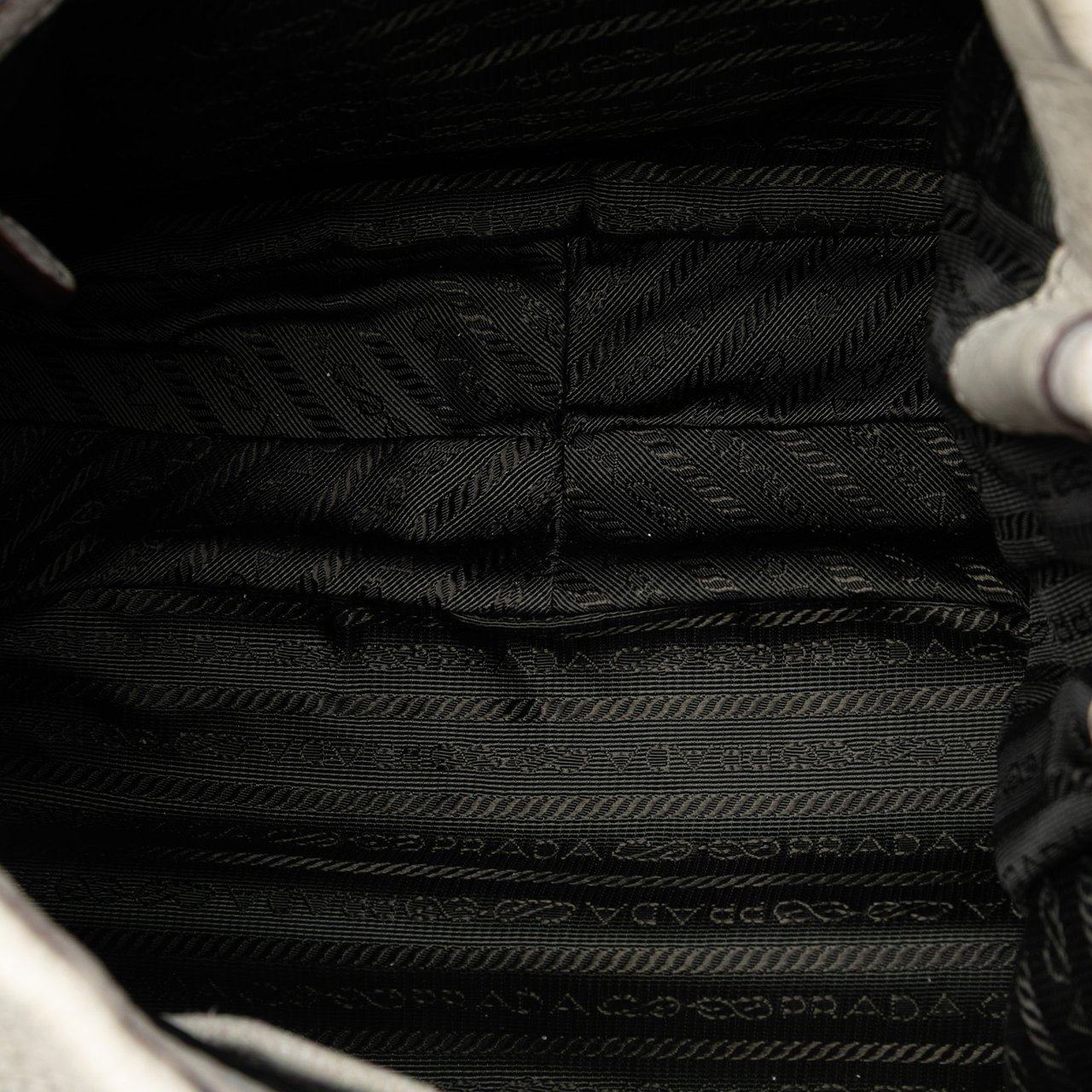 Prada Cervo Ombre Antik Chain Shoulder Bag Wit