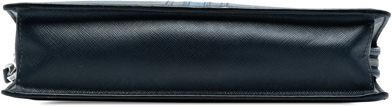Prada Saffiano Clutch Zwart