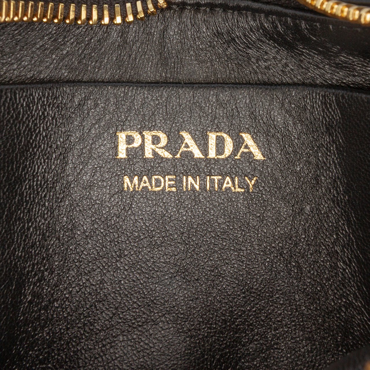 Prada Small Re Nylon and Leather Arque Satchel Zwart