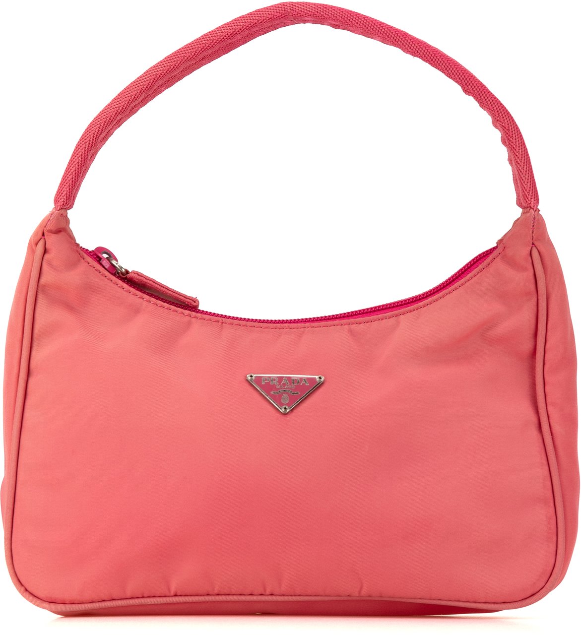Prada Tessuto Shoulder Bag Roze