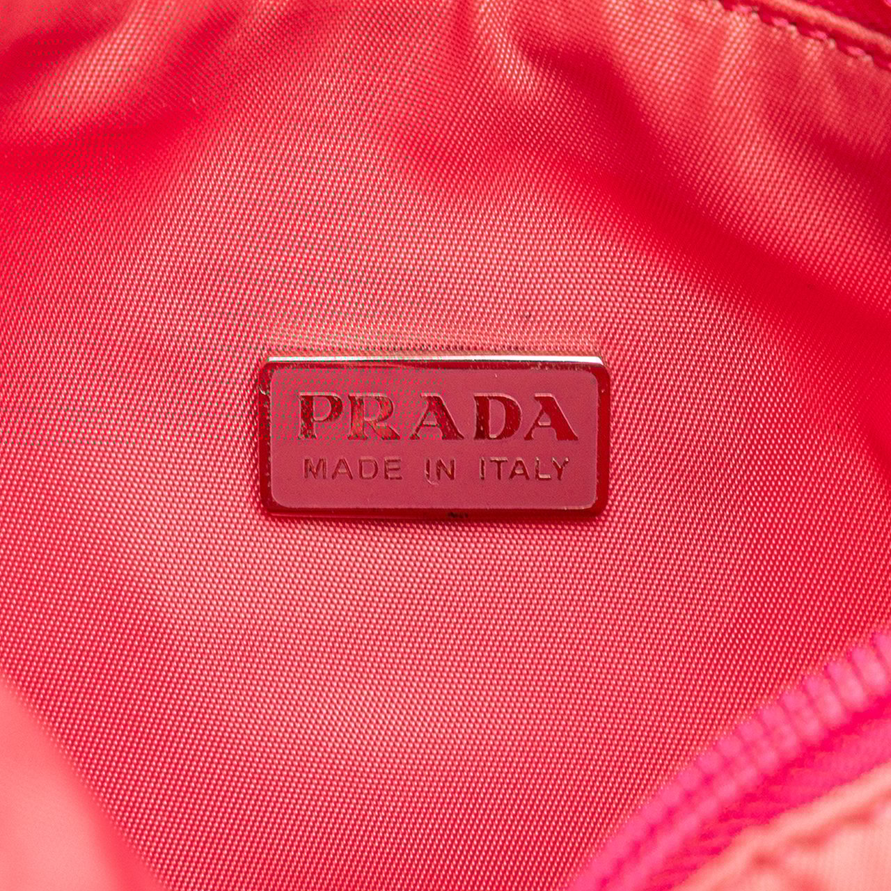 Prada Tessuto Shoulder Bag Roze