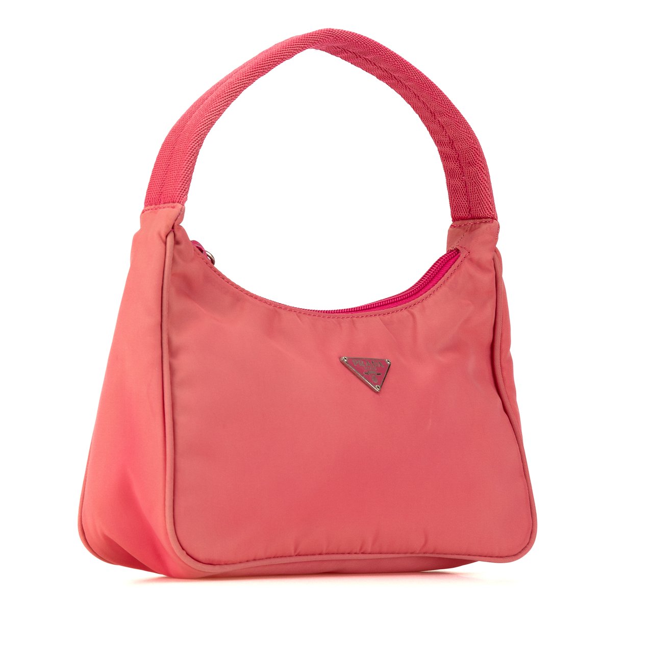 Prada Tessuto Shoulder Bag Roze