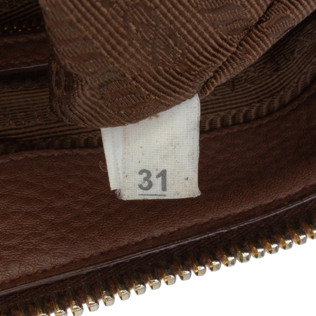 Prada Vitello Phenix Zip Top Satchel Bruin