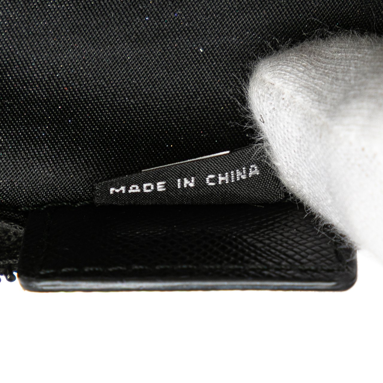 Prada Tessuto Cosmetic Pouch Zwart
