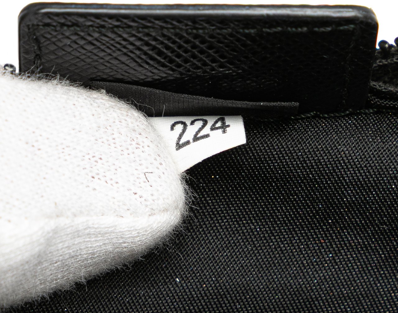 Prada Tessuto Cosmetic Pouch Zwart