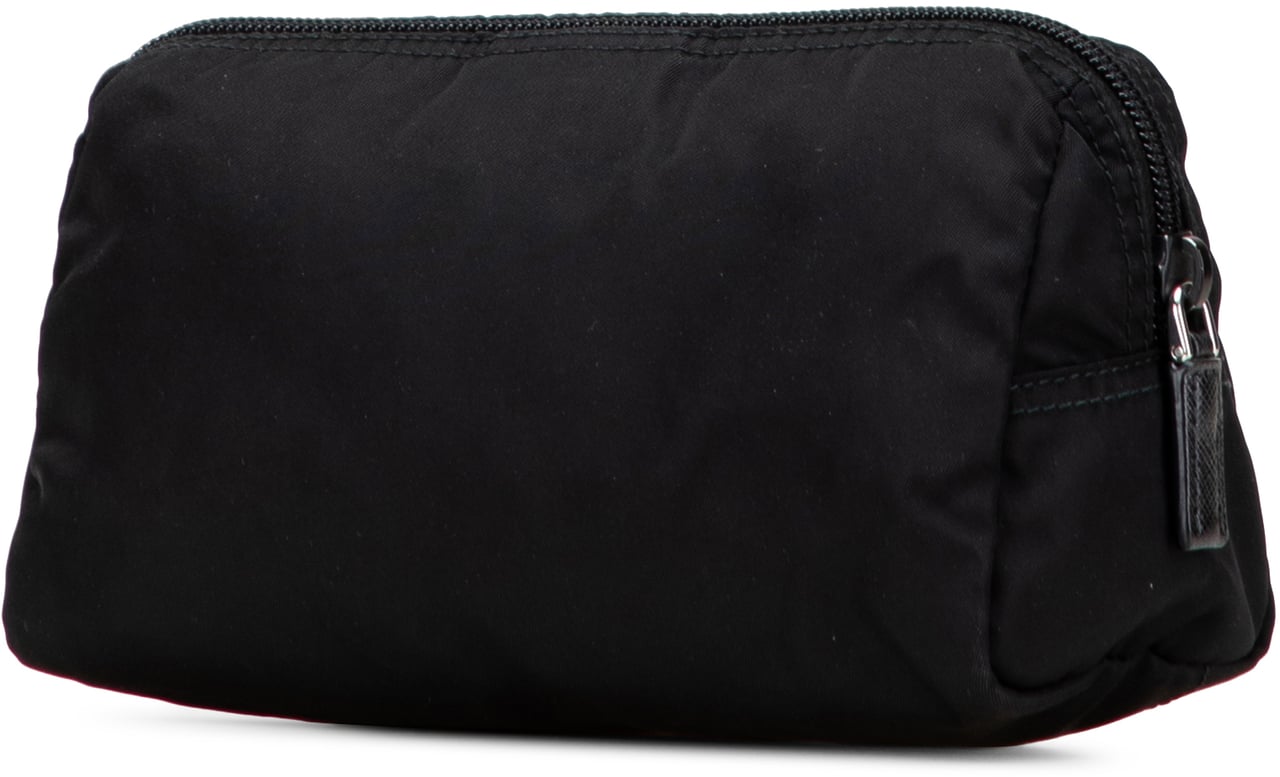 Prada Tessuto Cosmetic Pouch Zwart