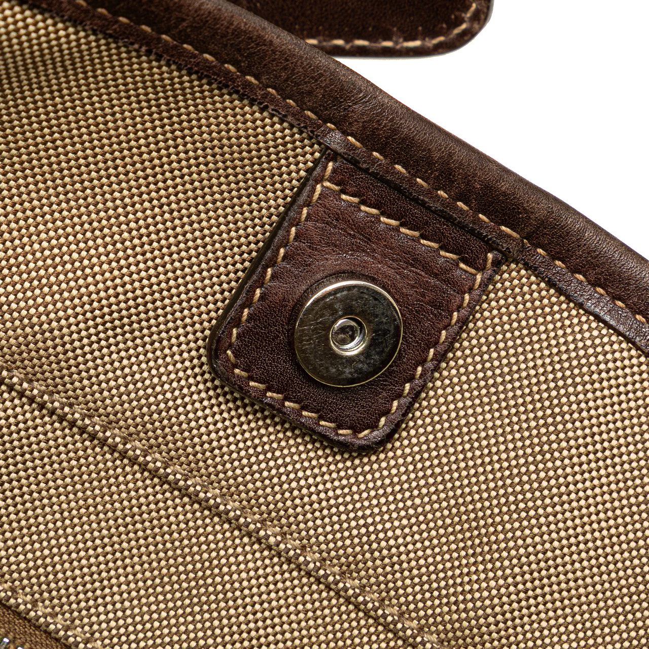 Prada Canvas Canapa Logo Crossbody Bruin