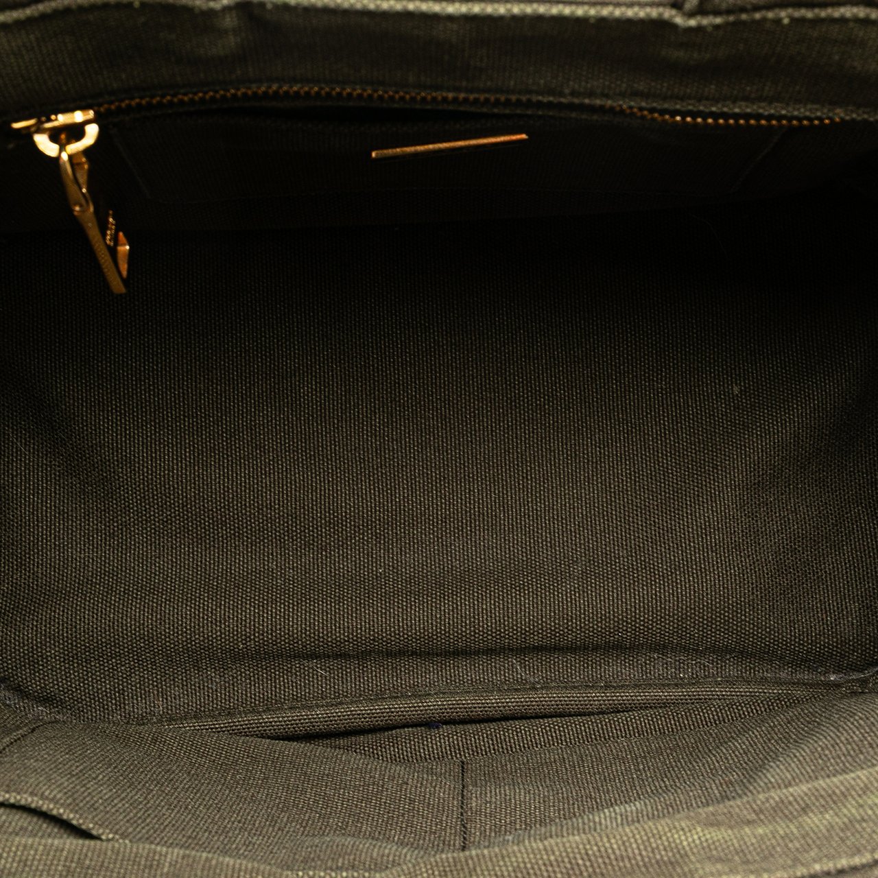 Prada Small Canvas Canapa Bijoux Satchel Bruin
