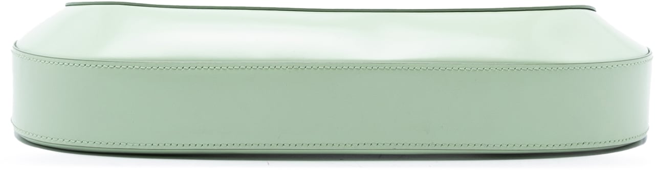 Prada Spazzolato Cleo Shoulder Bag Groen