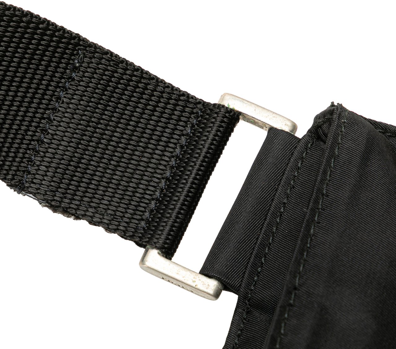 Prada Tessuto Zip Top Crossbody Zwart