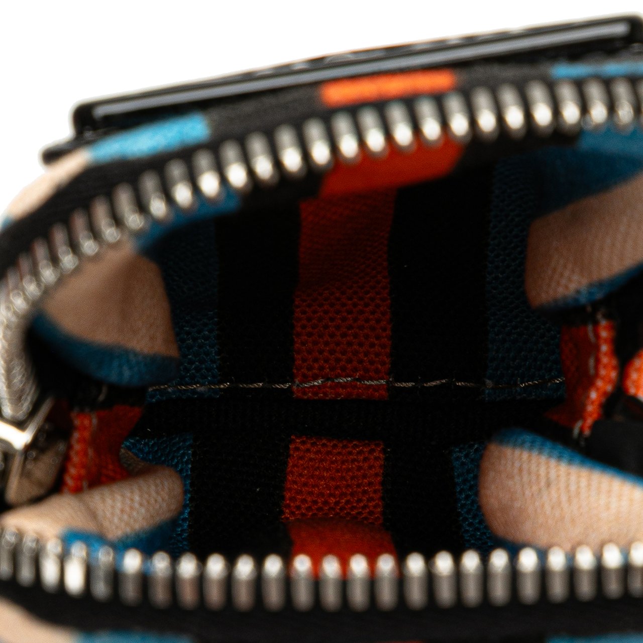 Prada Canvas Canapa Baiadera Crossbody Oranje