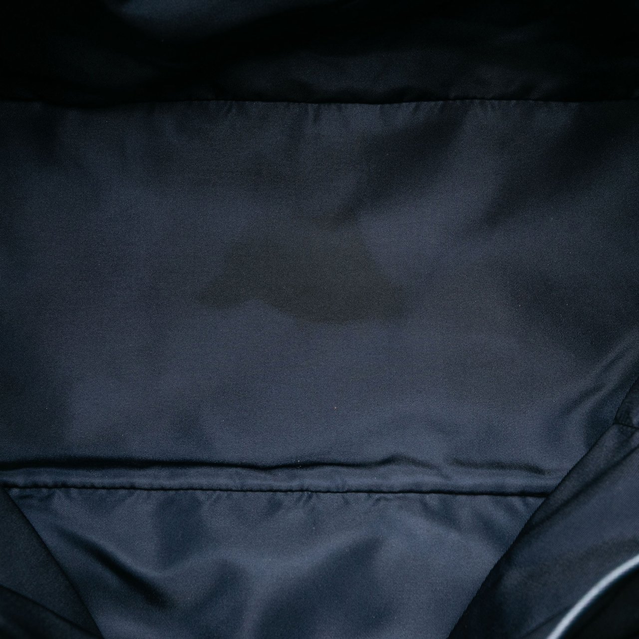 Prada Saffiano Trimmed Tessuto Open Convertible Tote Blauw