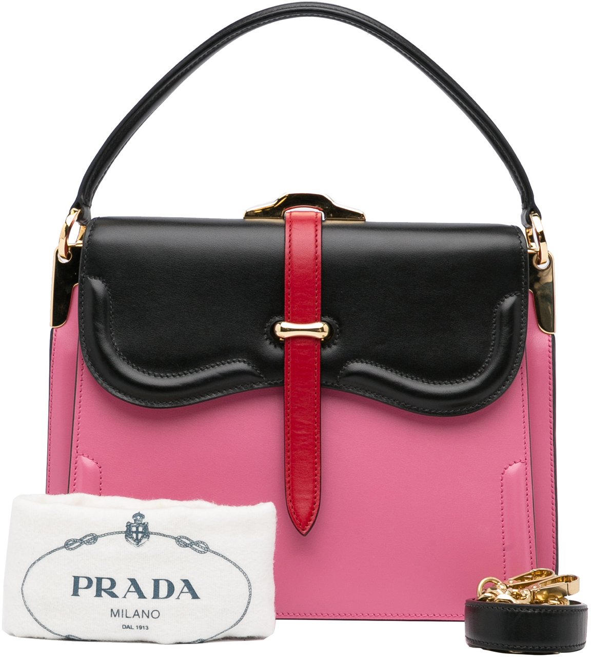 Prada Belle Satchel Roze