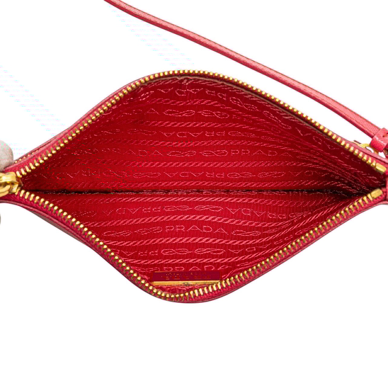 Prada Saffiano Crossbody Roze