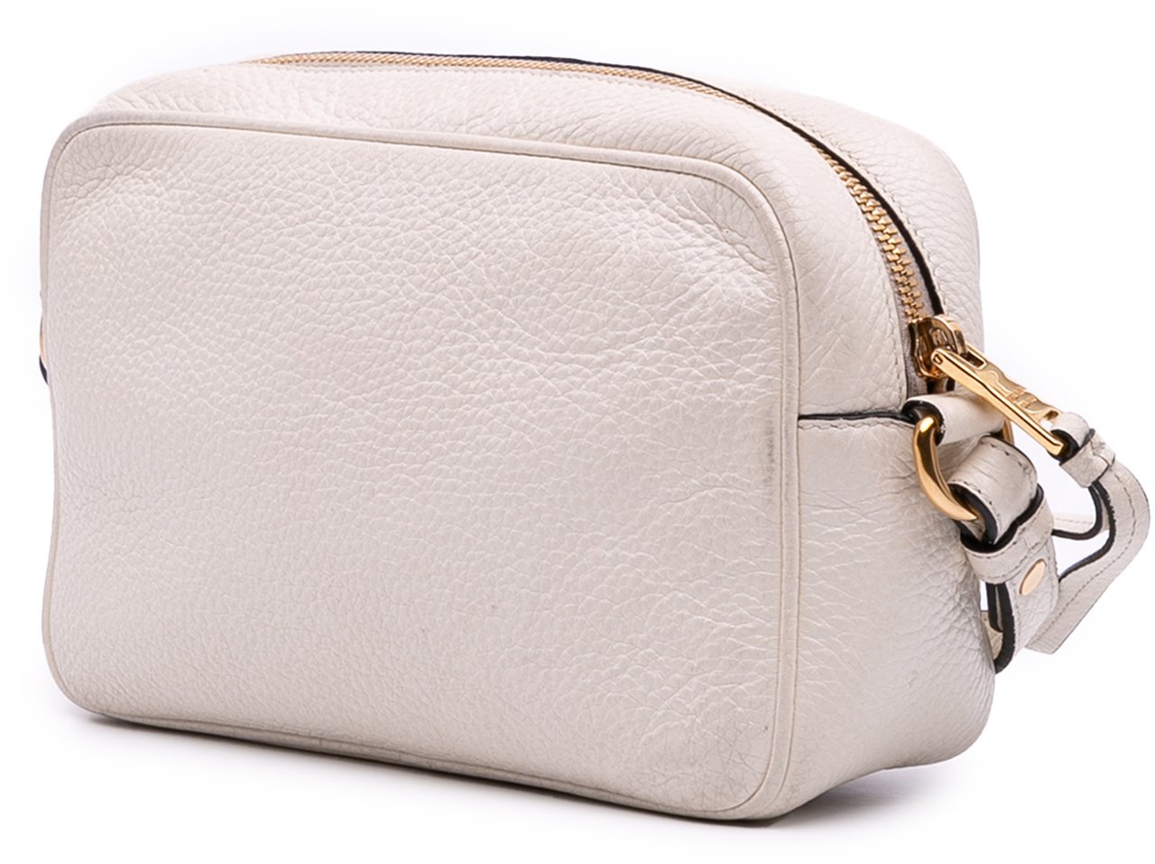 Prada Vitello Daino Camera Bag Wit