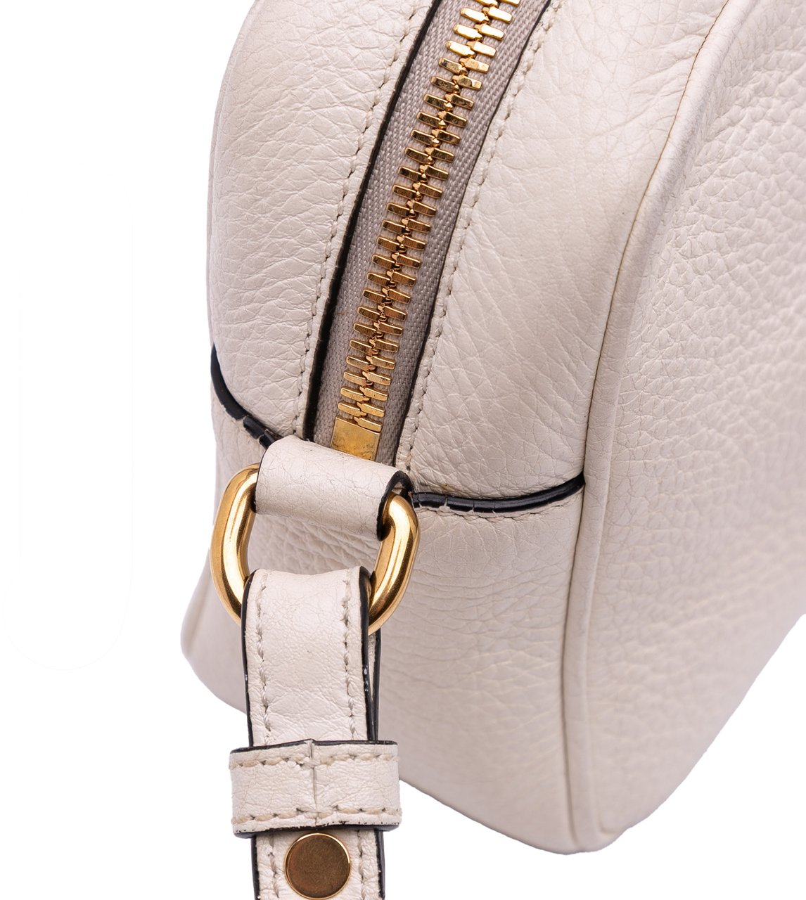 Prada Vitello Daino Camera Bag Wit