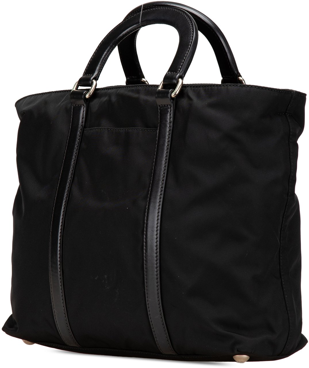 Prada Tessuto Satchel Zwart