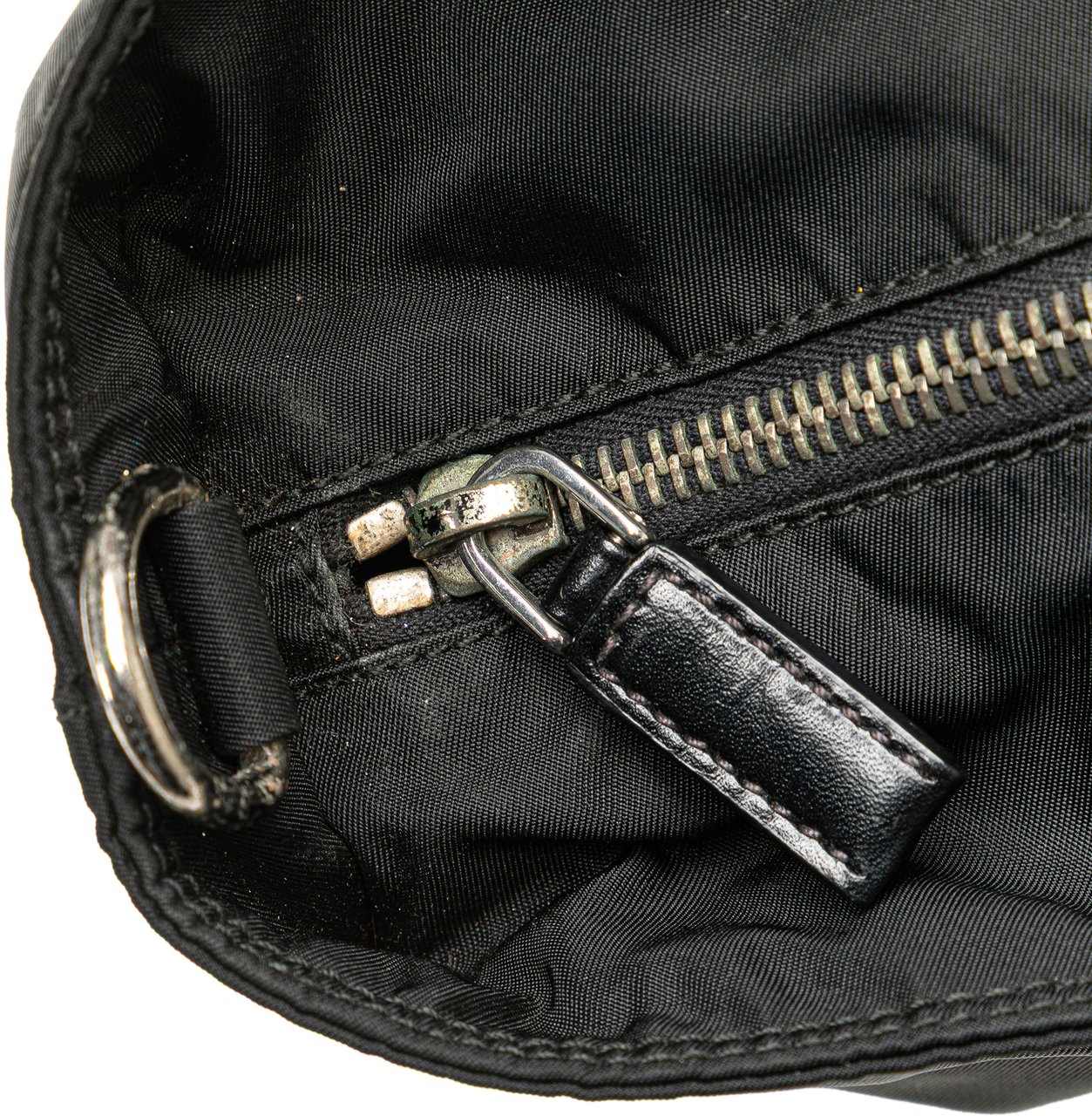 Prada Tessuto Satchel Zwart