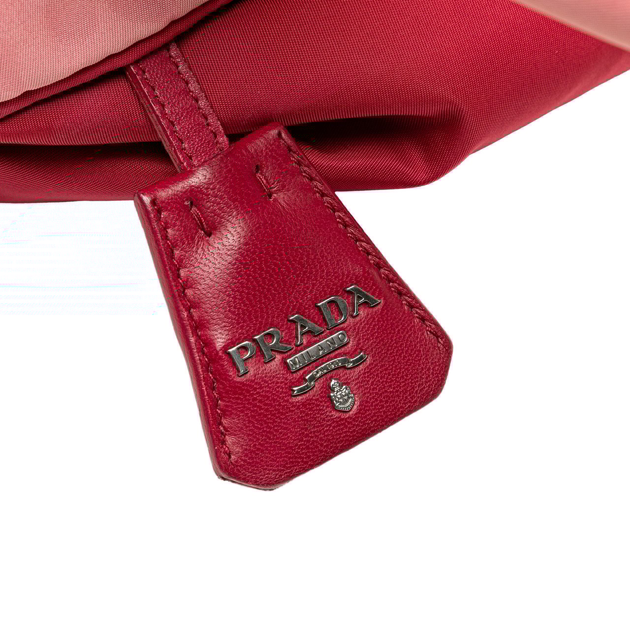 Prada Tessuto Reversible Satchel Roze