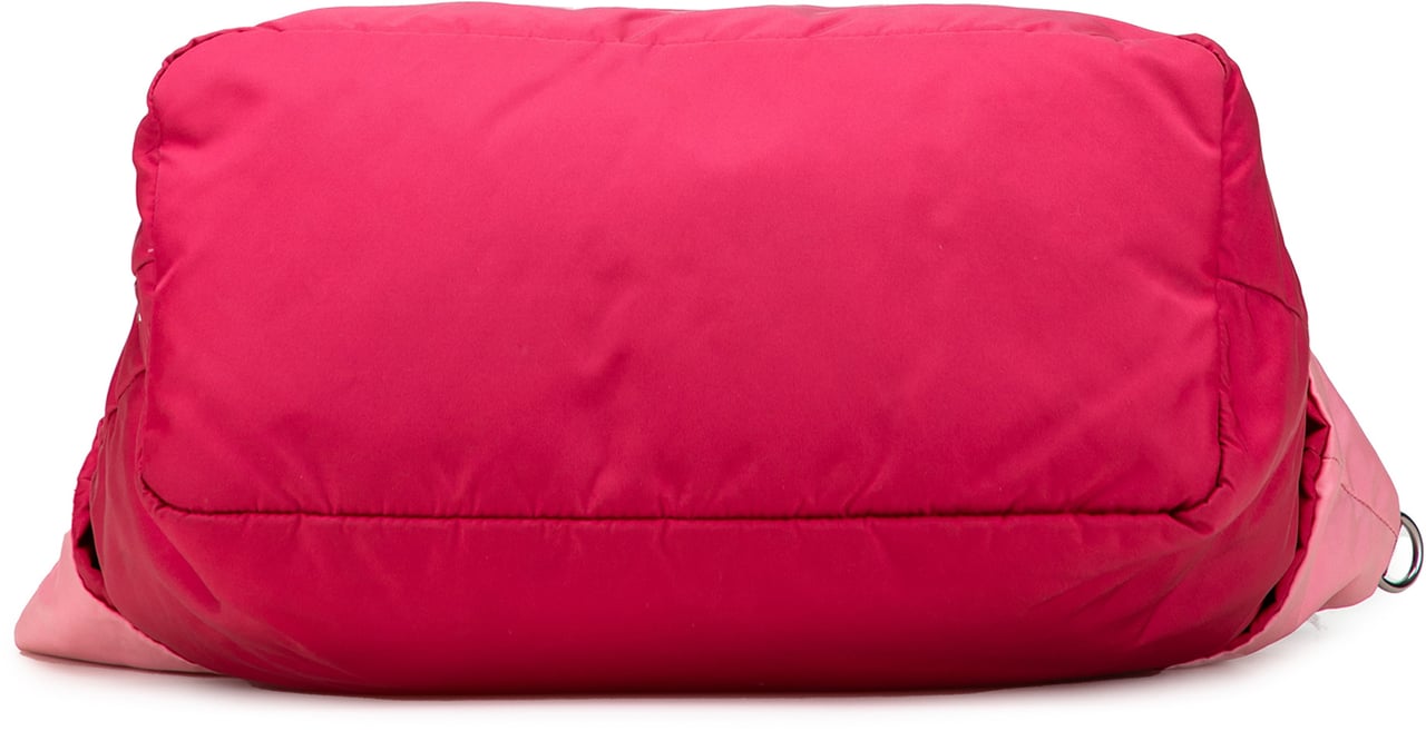 Prada Tessuto Reversible Satchel Roze