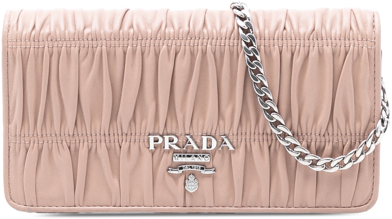 Prada Nappa Gaufre Wallet On Chain Bruin