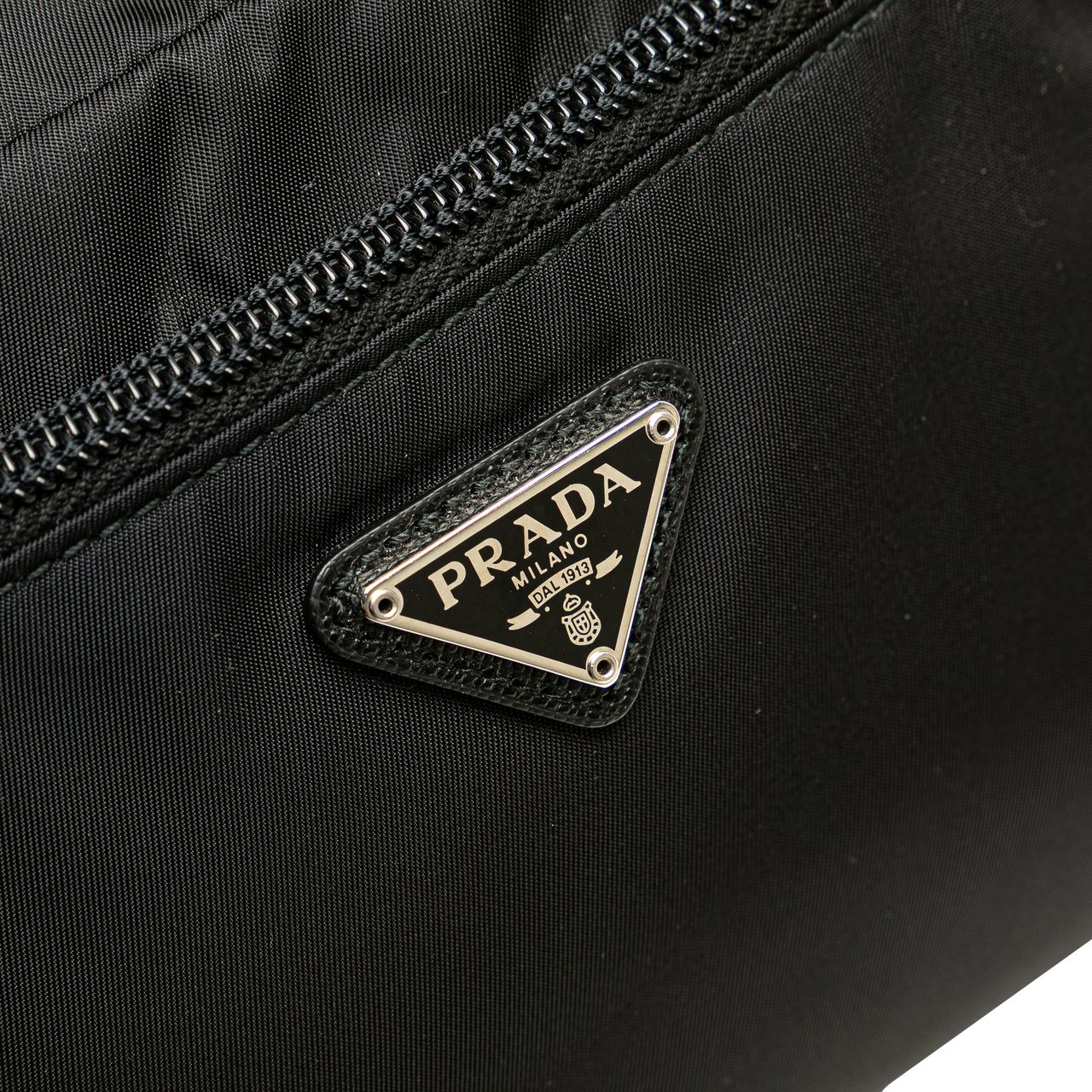 Prada Tessuto Clutch Zwart