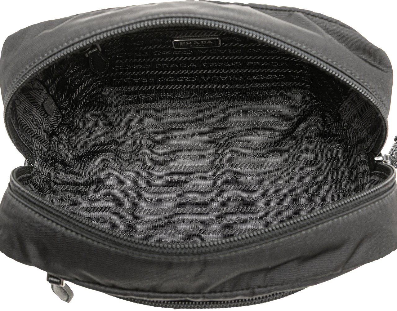 Prada Tessuto Clutch Zwart