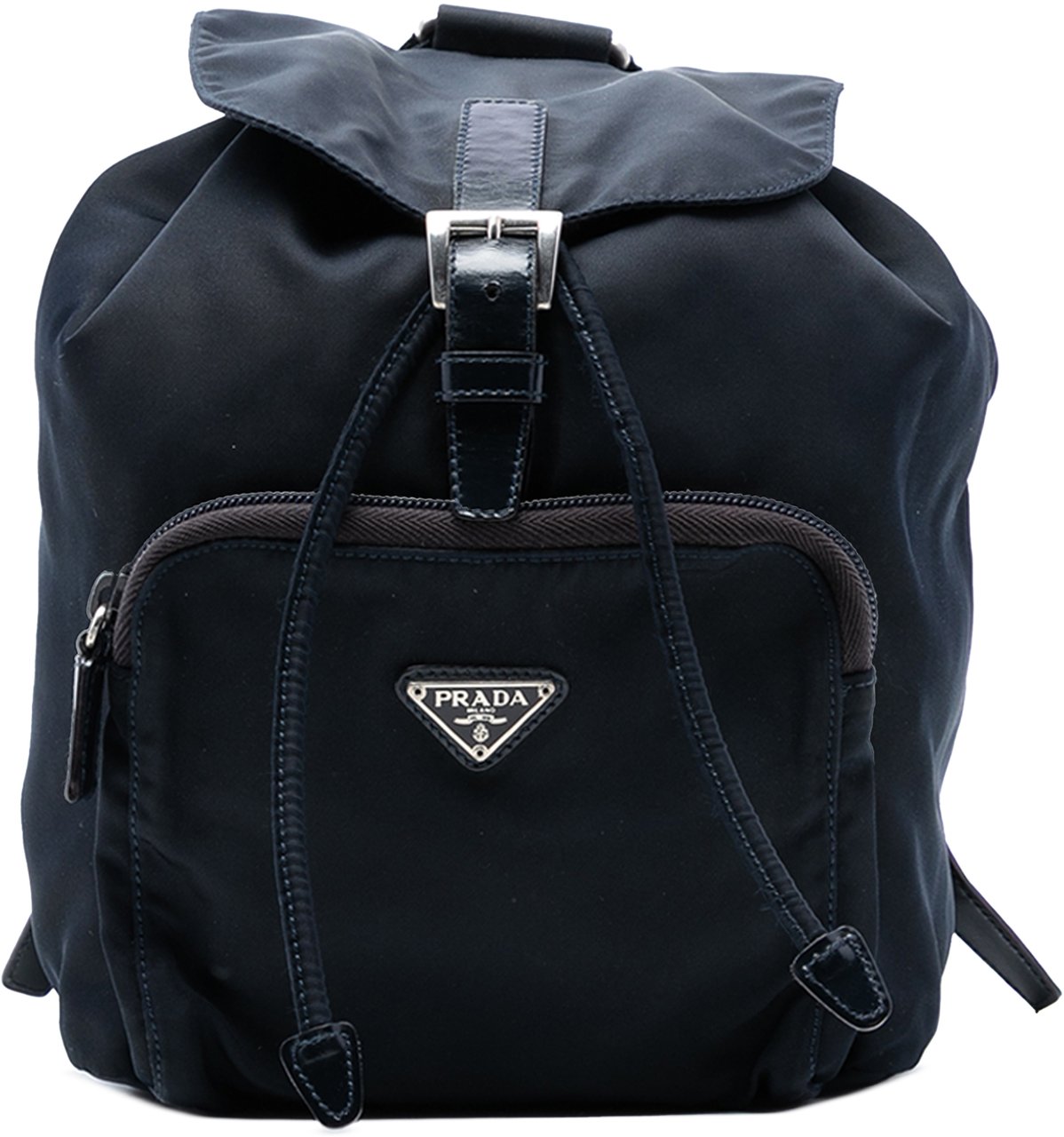 Prada Tessuto Backpack Blauw
