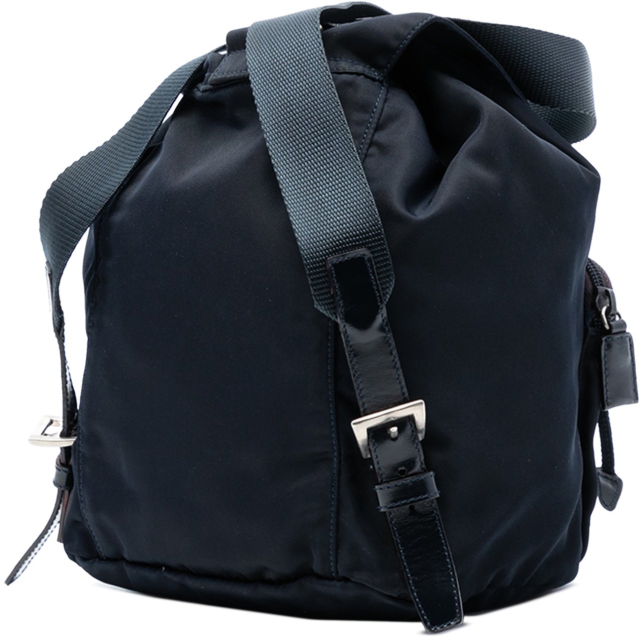 Prada Tessuto Backpack Blauw