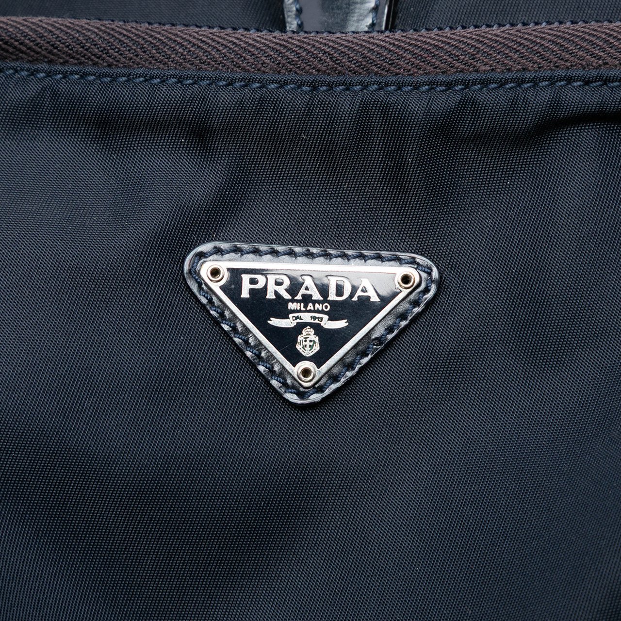 Prada Tessuto Backpack Blauw