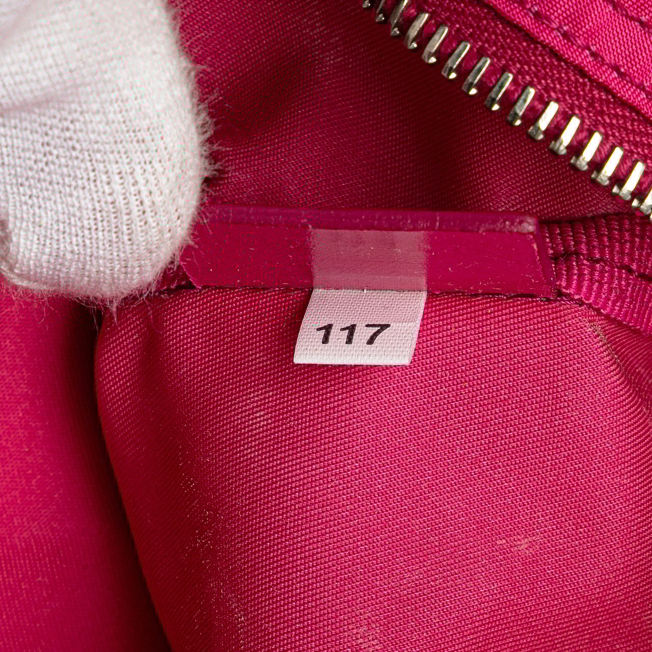 Prada Tessuto Zip Tote Roze