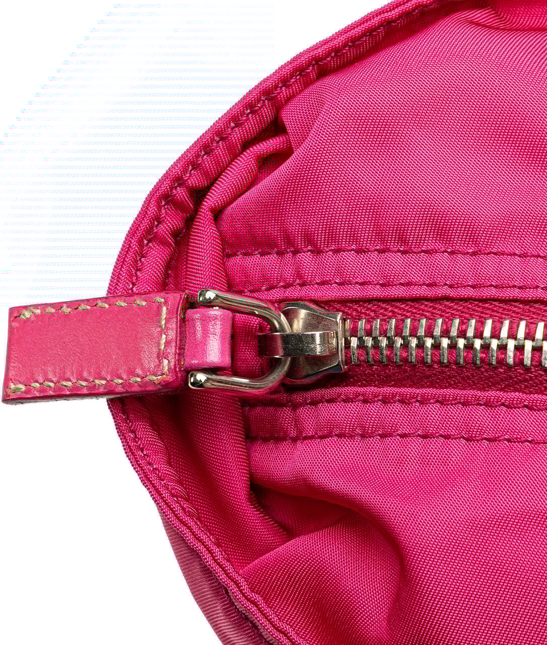 Prada Tessuto Zip Tote Roze