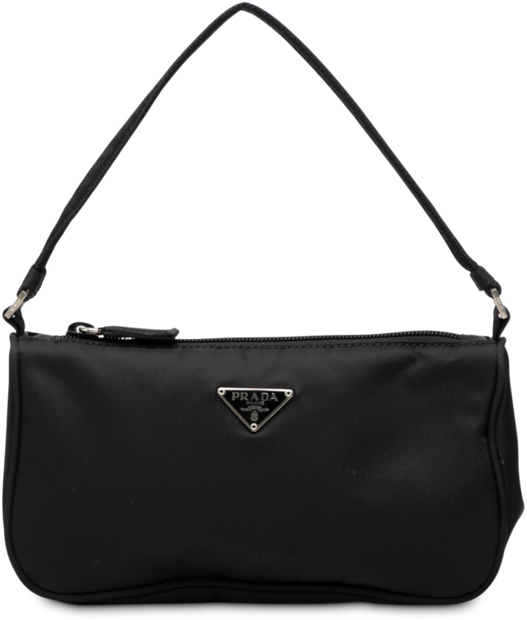Prada Tessuto Shoulder Bag Zwart