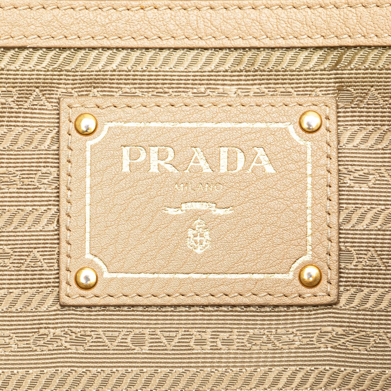 Prada Vitello Daino Open Convertible Tote Bruin